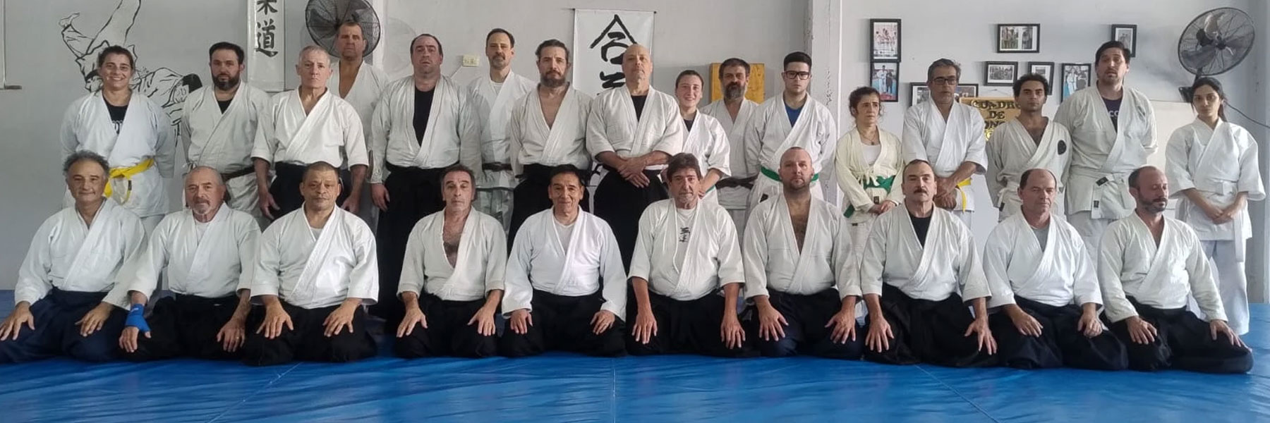 Práctica de Aikido Aikikai, técnicas tradicionales japonesas